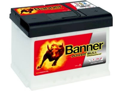 Autobaterie 12V 63Ah POWER BULL PROfessional 600A 241x175x190mm